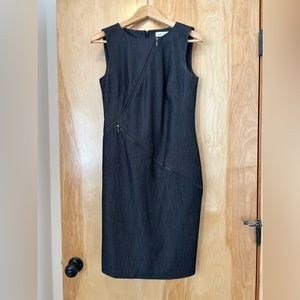 Calvin Klein zipper dress